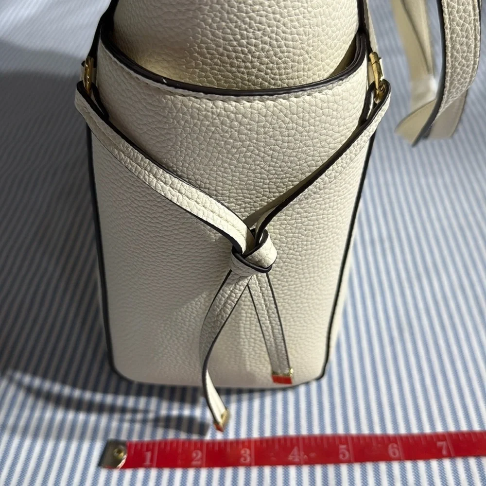 Nanette Lepore - Cream Ivory - Vegan Leather Tote Shoulder Bag - Listing #2